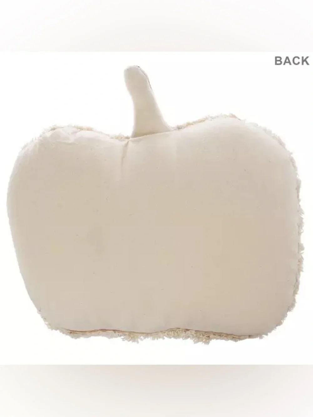 Tufted Pumpkin Pillow